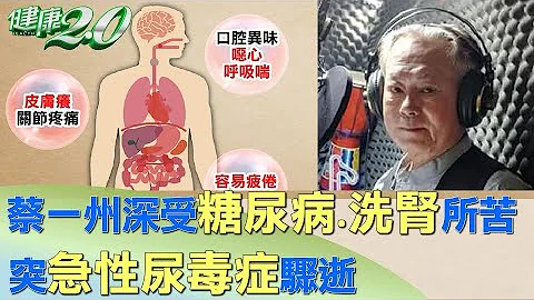 蔡一州深受糖尿病.洗肾所苦 突急性尿毒症骤逝 健康2.0 - 天天要闻