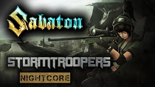 [Female Cover] SABATON - Stormtroopers [NIGHTCORE by ANAHATA + Lyrics]