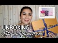 LOUIS VUITTON UNBOXING/ KIRIGAMI SET FROM THE SPRING IN THE CITY COLLECTION.