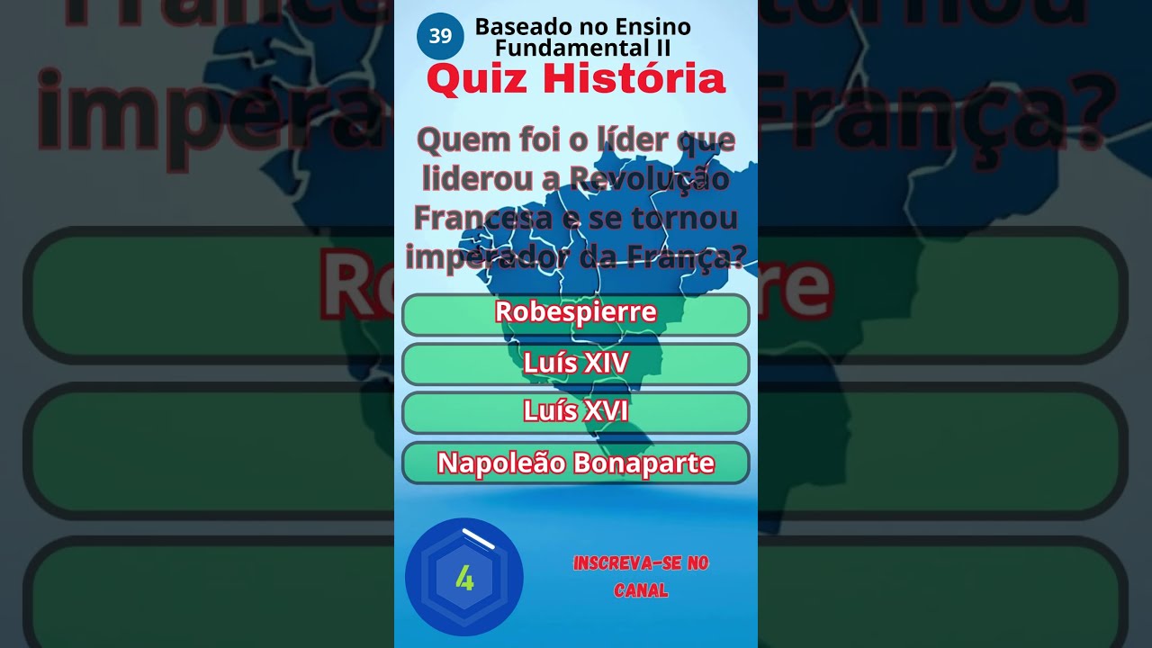 Quiz História 39 #quiz #quizz #curiosidades #quizmania #quizze 