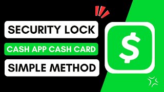 ✅ How To Security Lock Your Cash App Cash Card