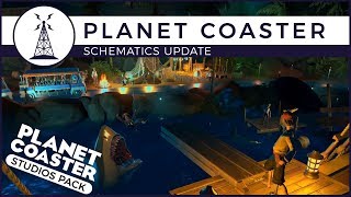 Planet Coaster - Studios Pack DLC - First Look feat. Silvarret | Schematics Update