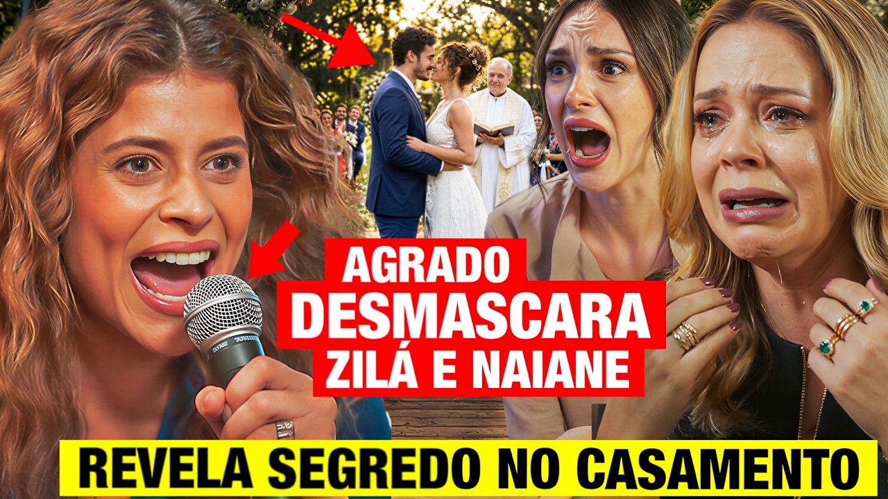 CORAÇÃO ACELERADO: QUINTA - AGRADO DESMASCARA NAIANE E ZILÁ, PREPARA 1 SURPRESA PRA CADA!