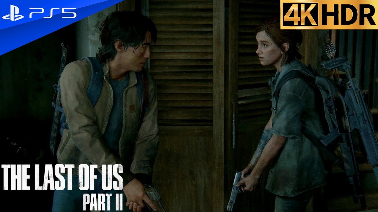 Ellie and Jesse searching for Tommy in The Last of Us Part II 4K HDR 60 FPS | PS5 Gaming