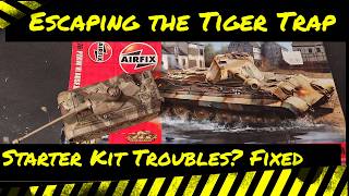 Fixing Gaps & Bad Humbrol Paint:  How I Saved My First AirFix Tank Build #airfix #vallejo