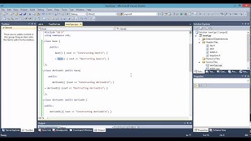 C++ inheritance constructor/destructor order