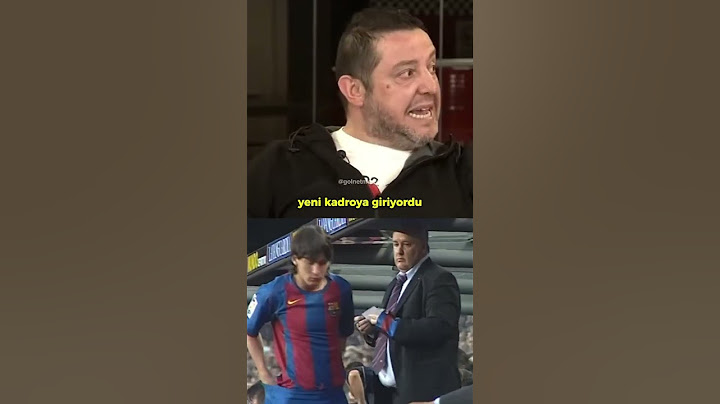 Nihat Kahveci'nin Ronaldinho ve Messi anısı