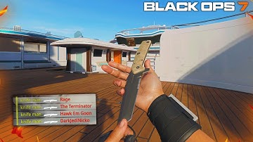 My FIRST GAMES KNFING on Black Ops 7
