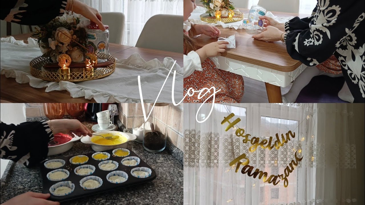 Sessiz Vlog🌙,Ramazana Doğru🕯Ev hali🏡İçsel Süreç Hazırlık Silent Vlog