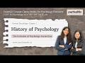 History of Psychology I CUET PG Psychology Preparation I Essential Concept Clarity Series- Class 1