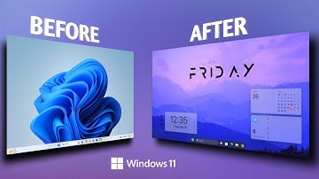 Transform Your Windows 11 Desktop Like a Pro | Clean & Modern Desktop Setup | Zeon tech