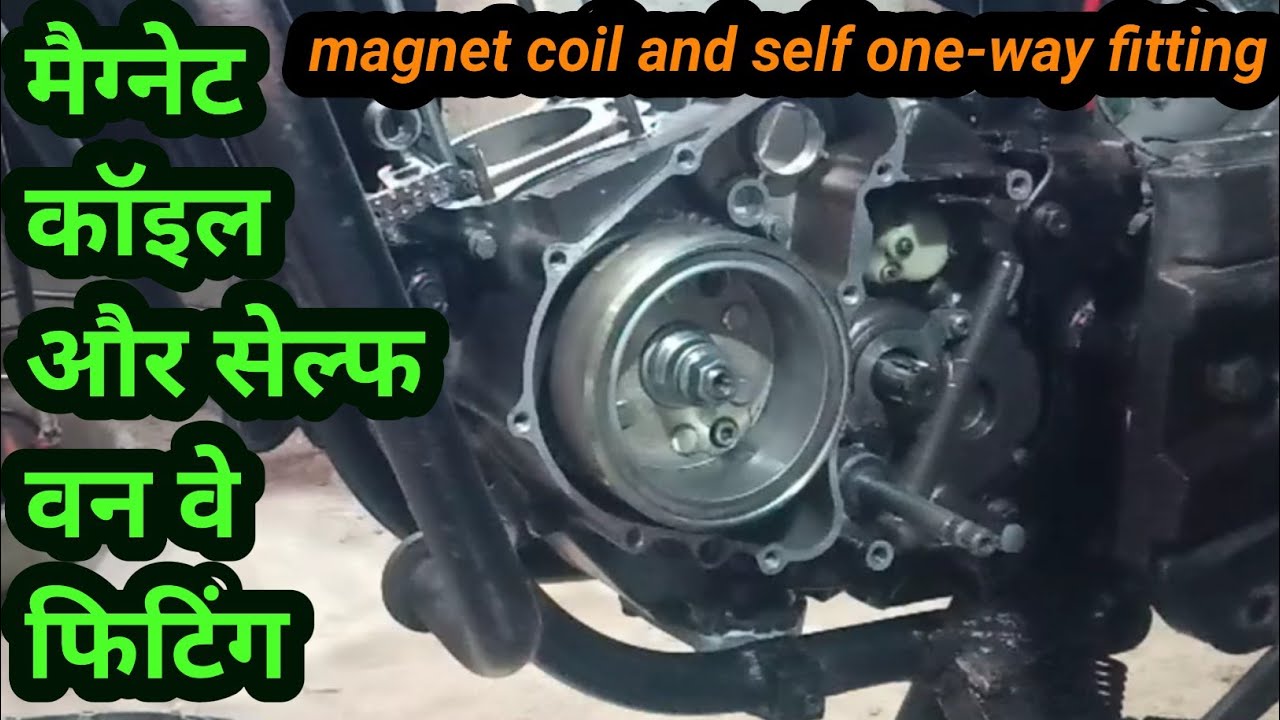 magnet coil and self one way fitting