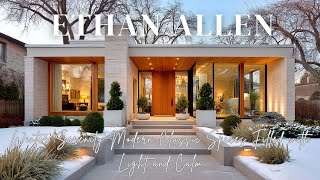 Winter Serenity by Ethan Allen  Modern Classic Spaces Filled with Light and Calm screenshot 5
