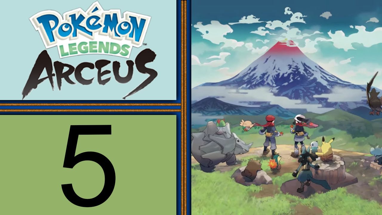 Прохождение Арсеуса в Pokemon Legends, часть 5 — Первые эволюции! Затем — в новый регион