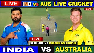 ๐ดLive: IND vs AUS, 1st Semi-Final | Live Scores & Commentary | India vs Australia | 1st Innings