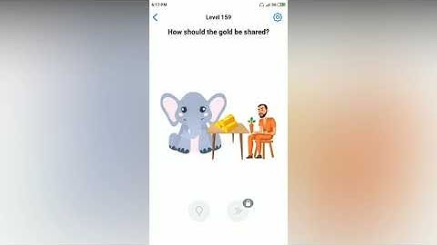 Easy Game - How should the gold be shared? - Level 159 solution