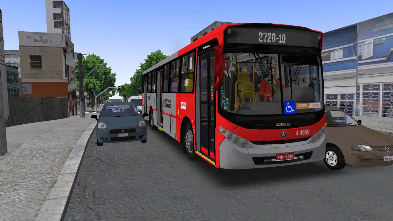 OMSI 2. Underrated freeware maps. 4. Ponte Rasa (big São Paulo map)