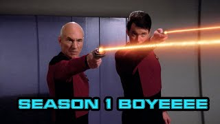 Star Trek TNG Season 1 is WAY weirder than you remember