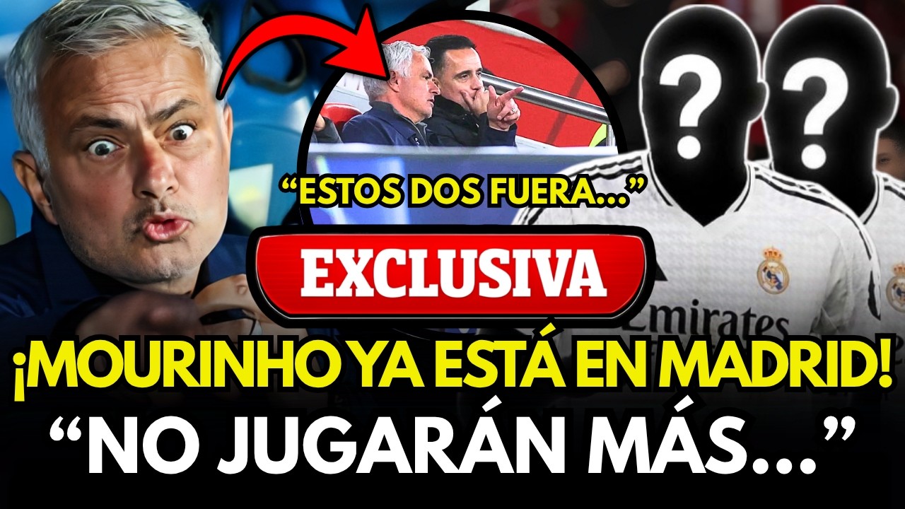 🚨¡BOMBAZO! MOU APARECE EN EL BERNABÉU Y EXPULSA DEL MADRID A ESTOS DOS JUGADORES
