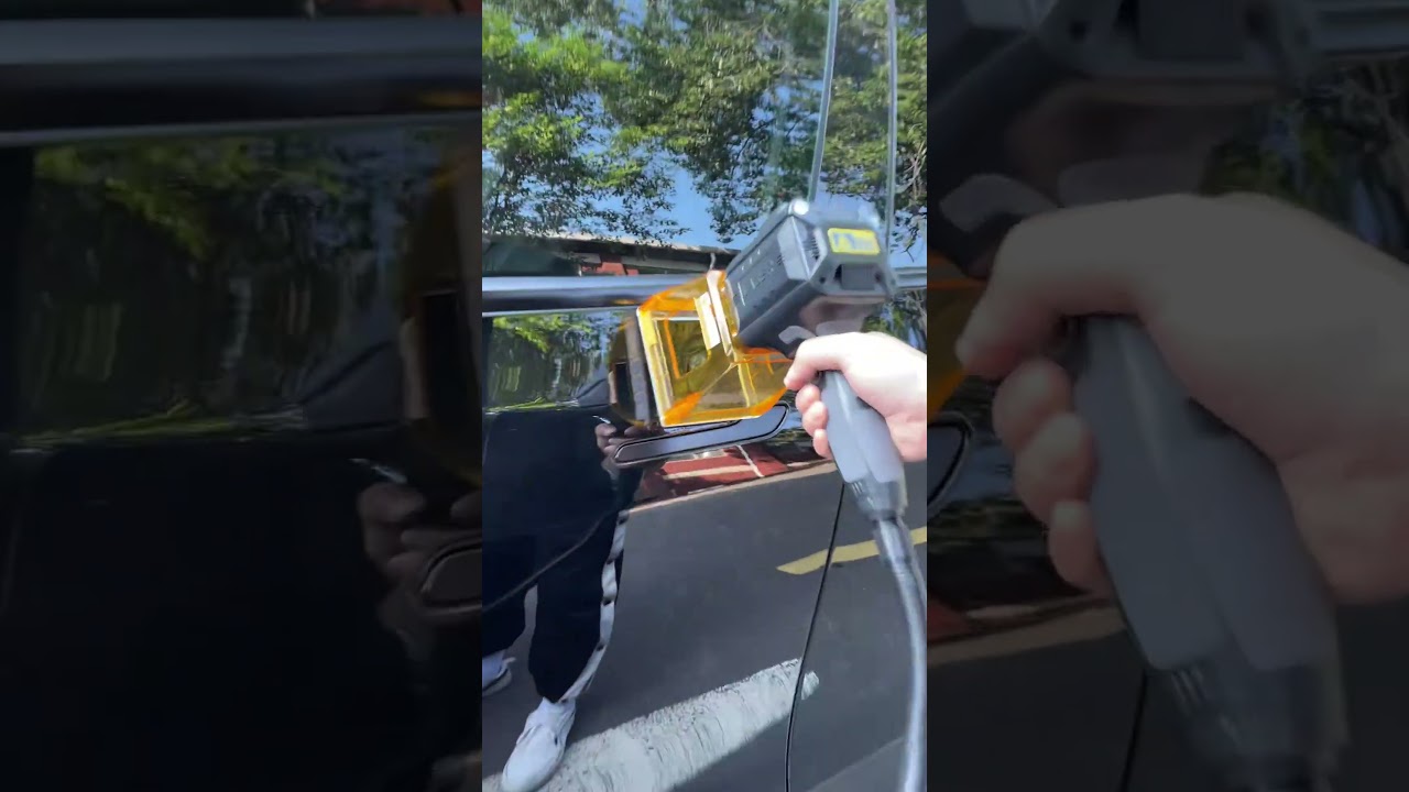 SFX portable laser marking machine helps you decorate your car 