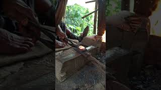 🔥 Traditional Blacksmith Work | Handmade Iron Crafting Process ⚒️
