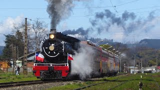 Tren de la Araucanía (Temuco  Victoria), septiembre 2023