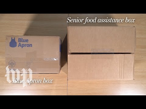 Trump's 'Blue Apron-type' Harvest Box vs. actual Blue Apron