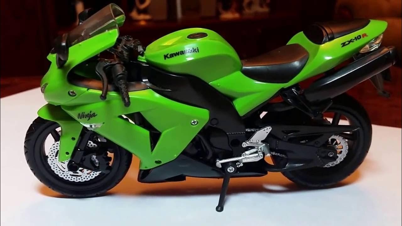 Игрушка модель мотоцикла Kawasaki Ninja ZX 10rr