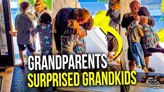 Grandparents Surprised Grandkids With a Visit Which Made Them Very Happy
