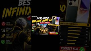 freefire sensivity of infinixe note 40 if you don't see you can see in description#tondegamer