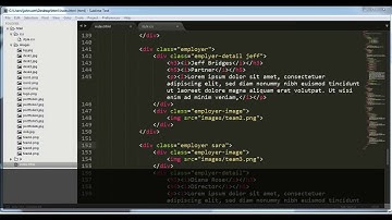 How to create a Company or Business Website in onepage using Html and Css Part-5