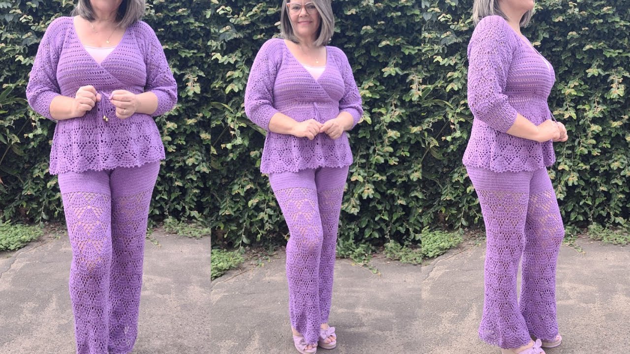 CALÇA DE CROCHE MICHELE