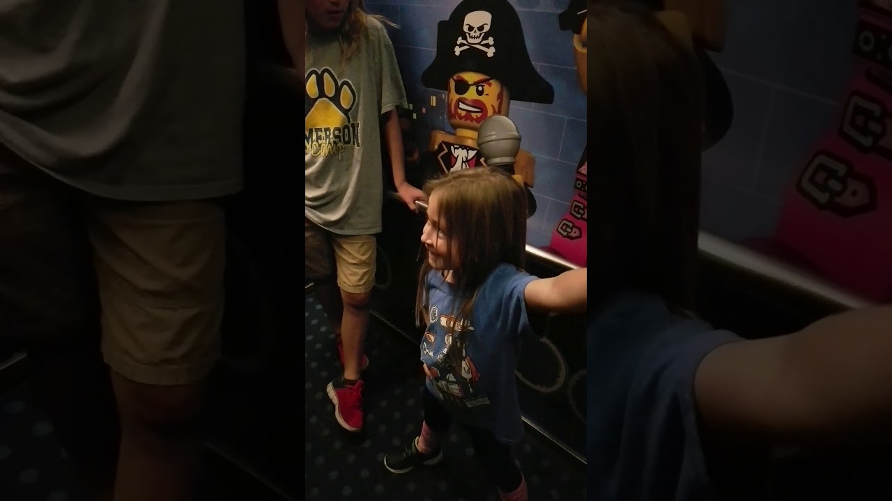 Hazel in the Legoland Elevator YouTube