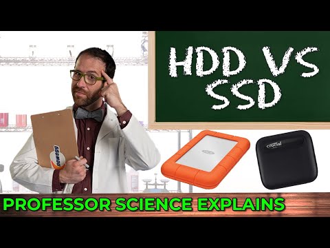 SSD? Or HDD? What's The Difference, & What Should YOU Buy? (Science! With Professor Science)