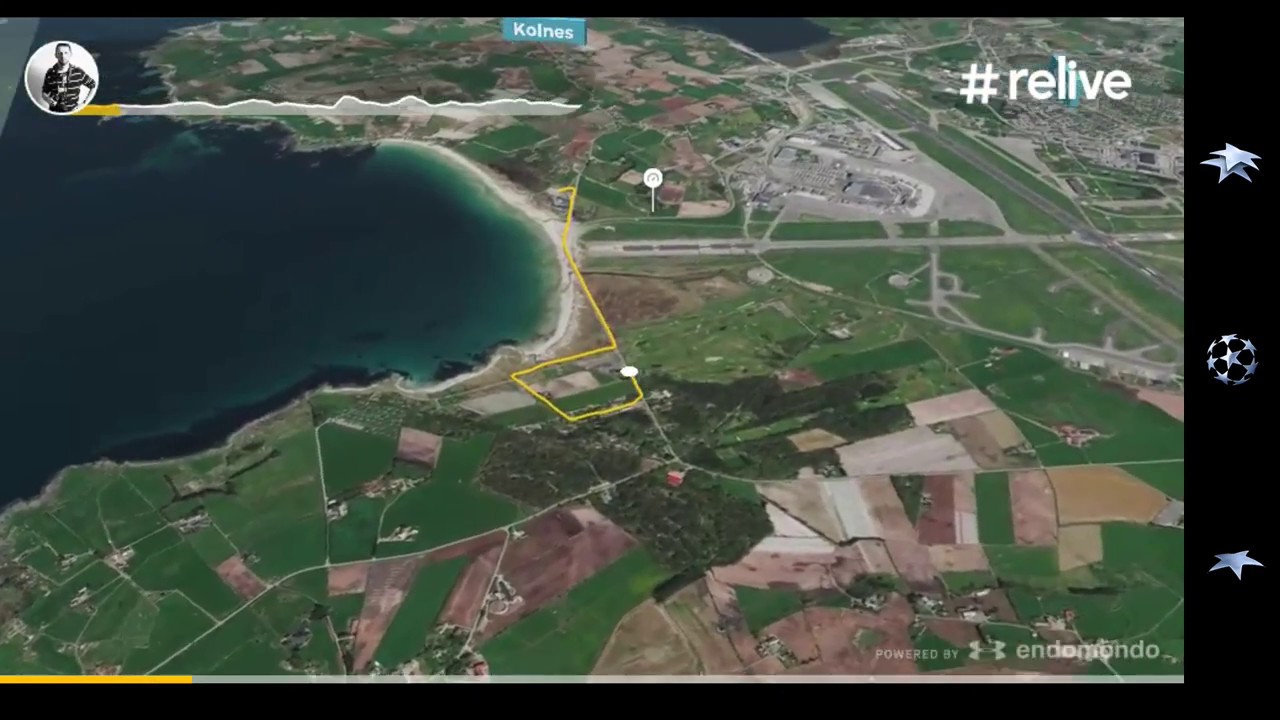 Solastranden halvmaraton 2018 track