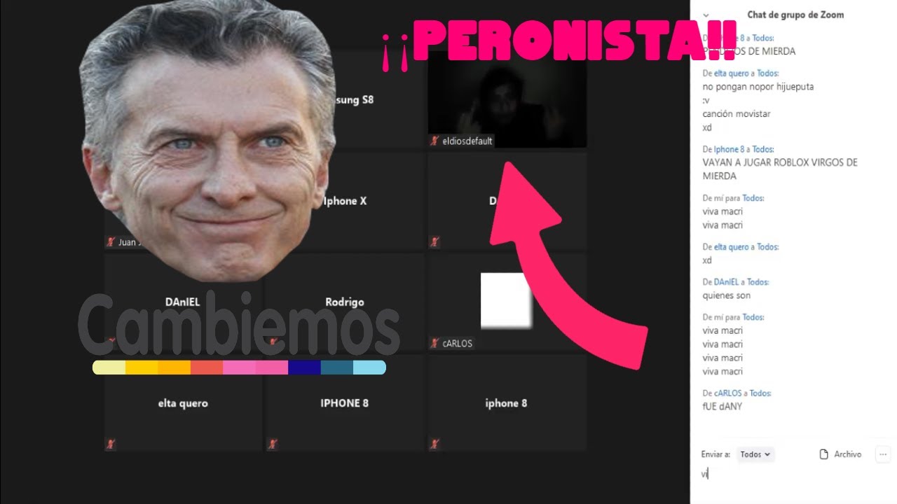 ¡SOY MACRISTA EN ZOOM! Troleos Zoom #7