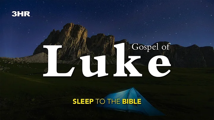 Fall Asleep to the Gospel of Luke (Full Book) | David Suchet Reading with Rain sounds
