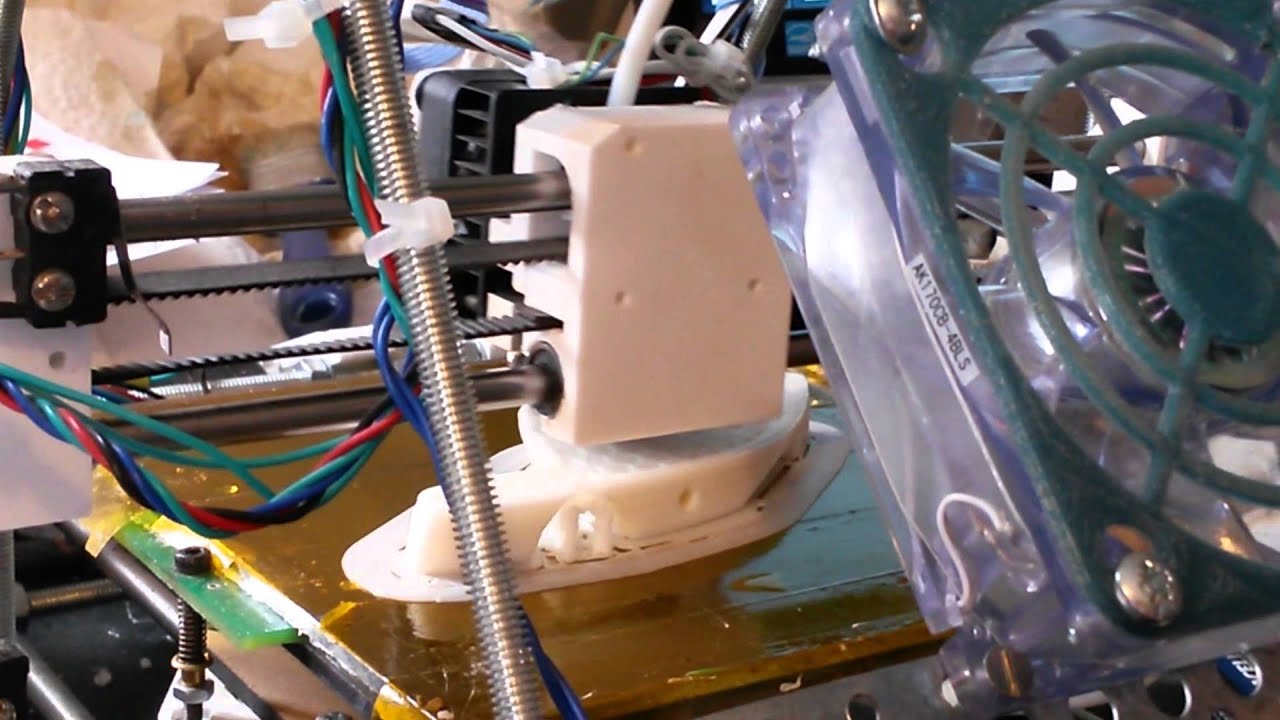 3D printing of left handed violin chin rest YouTube