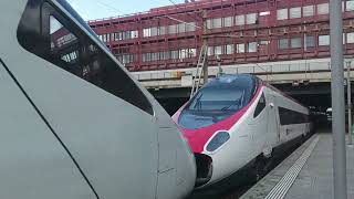 Pendolino TV#989.11 Basel SBB/ Gleis 4 / ETR 610 106 / EC 53 Milano Centrale