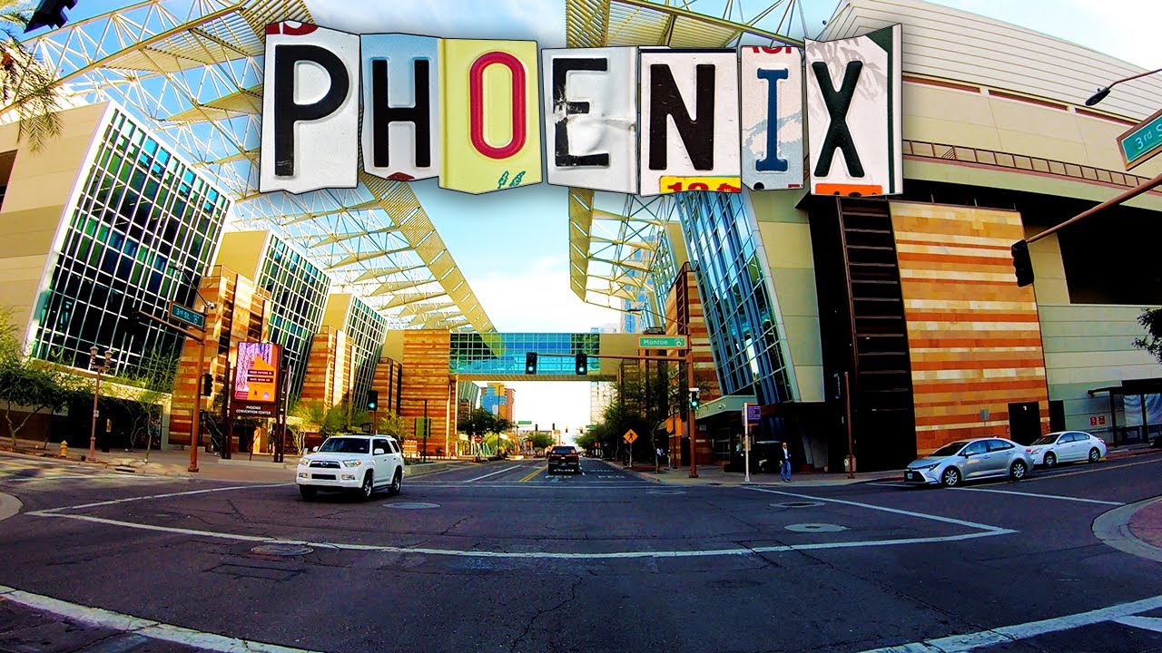 Phoenix 4k | Driving Downtown | Arizona, USA - YouTube