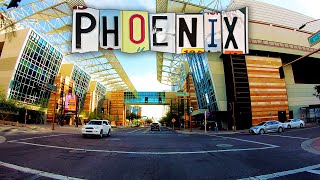 Phoenix 4k | Driving Downtown | Arizona, USA