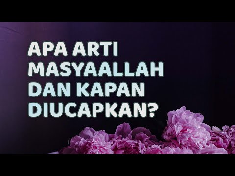 Video: Apa artinya diucapkan?