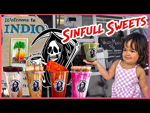 Trying Sinfull Sweets in Indio California
