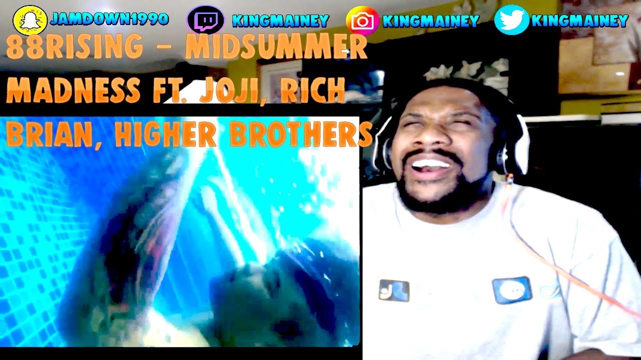 88RISING - Midsummer Madness ft. Joji, Rich Brian, Higher Brothers(Official Music Video)REACTION!!