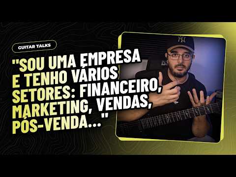 O guitarrista CACÁ BARROS revela como estruturou a carreira como se fosse uma empresa