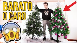 ÁRBOL de NAVIDAD BARATO vs CARO ¿Merece LA PENA?