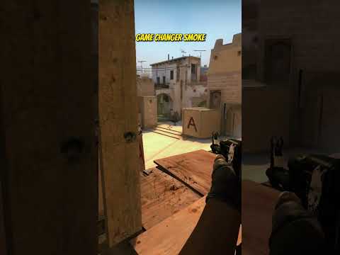 GAME CHANGER SMOKE ON MIRAGE #shorts #csgo