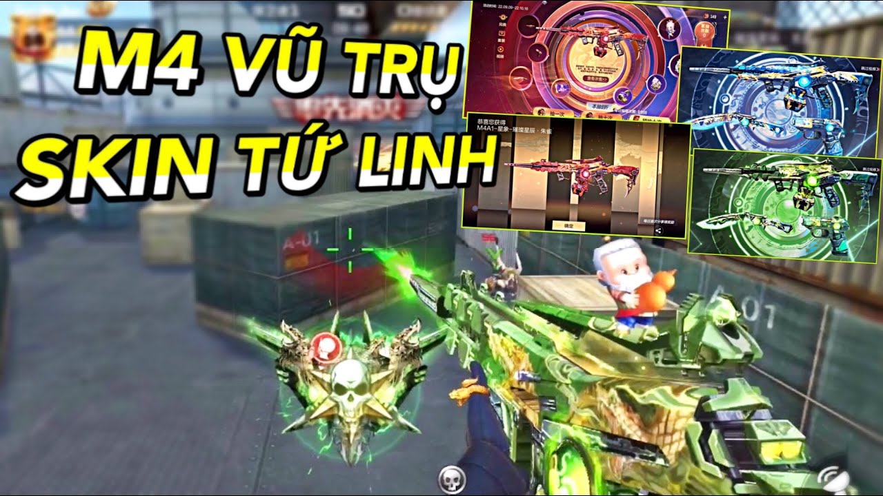 CF Mobile | Vòng Quay Đưọc Trông Chờ Nhất Game | Bao Nhiêu Để Sở Hữu M4A1 Vũ Trụ - M4 Chiêm Tinh