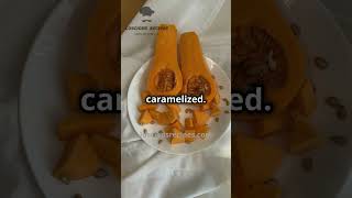 Maple Roasted Butternut Squash with Pecans and Goat Cheese