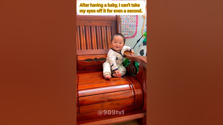 After having a baby, I can't take my eyes off it for even a second.
